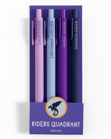 Romantasy Reader Quadrant Pen Set