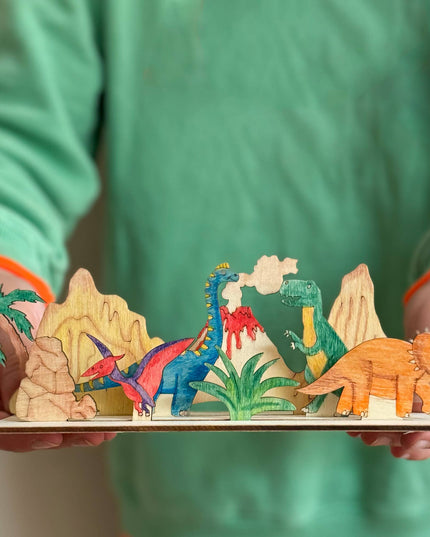 Lag Din Egen Dinosaurverden | DIY Dinosaur Hobbysett For Barn