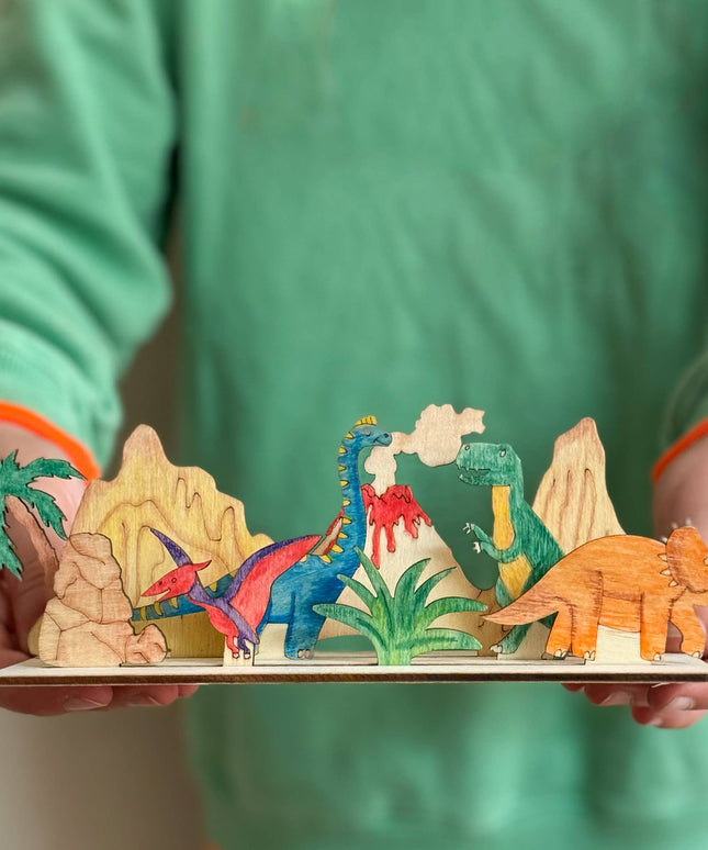 Lag Din Egen Dinosaurverden | DIY Dinosaur Hobbysett For Barn
