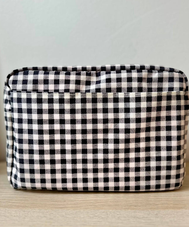 Gingham Journal Pouch | Journaling Veske