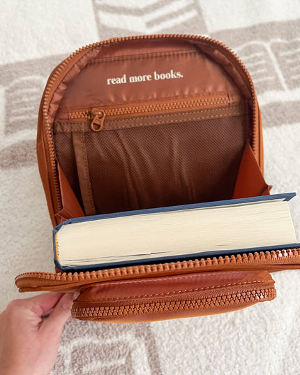 The Bookish Crossbody: Bows Books Flowers