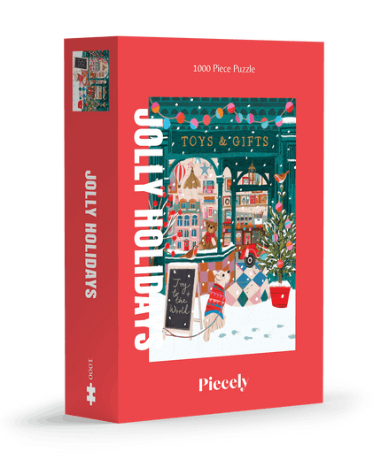 Puslespill | Jolly Holidays | 1000 Brikker