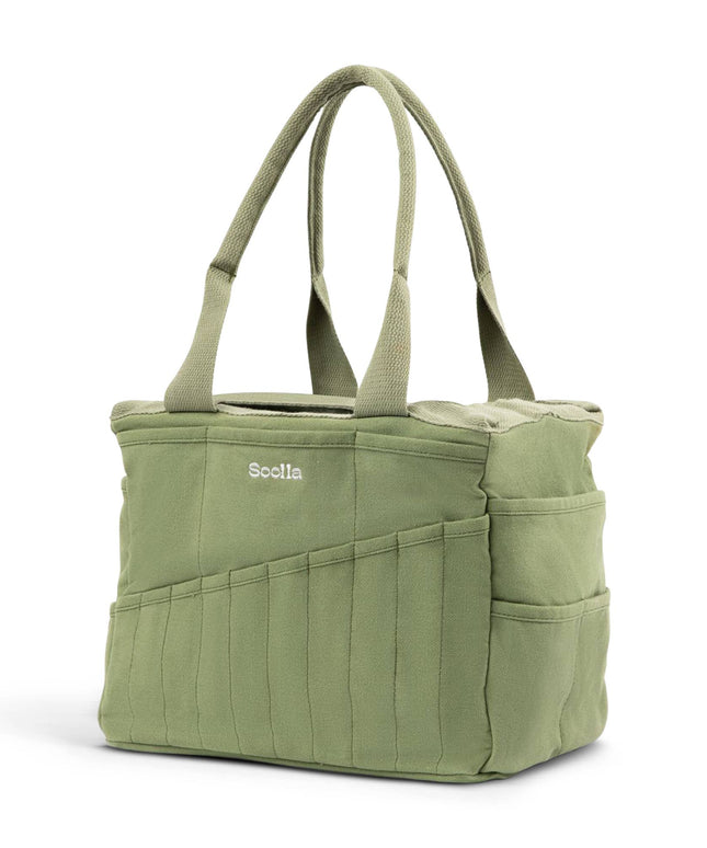 Forhåndsbestilling | Soolla Studio Artist Bag | Ganja Green | Hobbyveske | Veske for Kreative Prosjekter