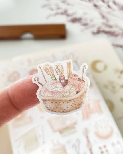 Klistremerkeark | Knitting & Crochet