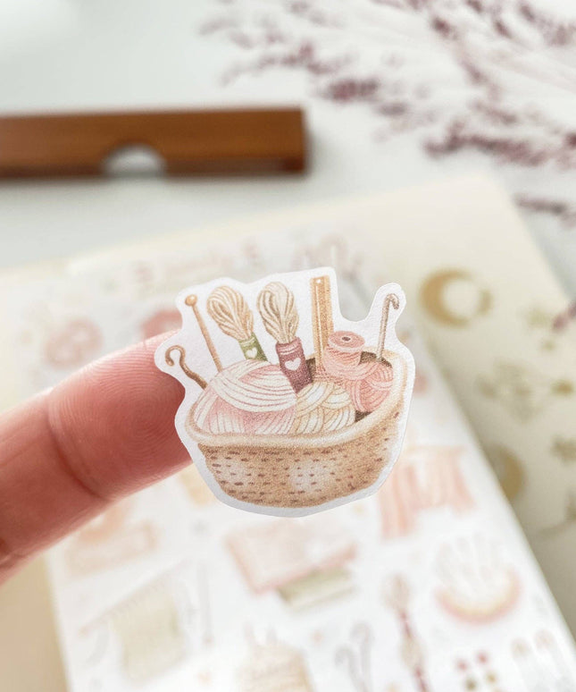 Klistremerkeark | Knitting & Crochet