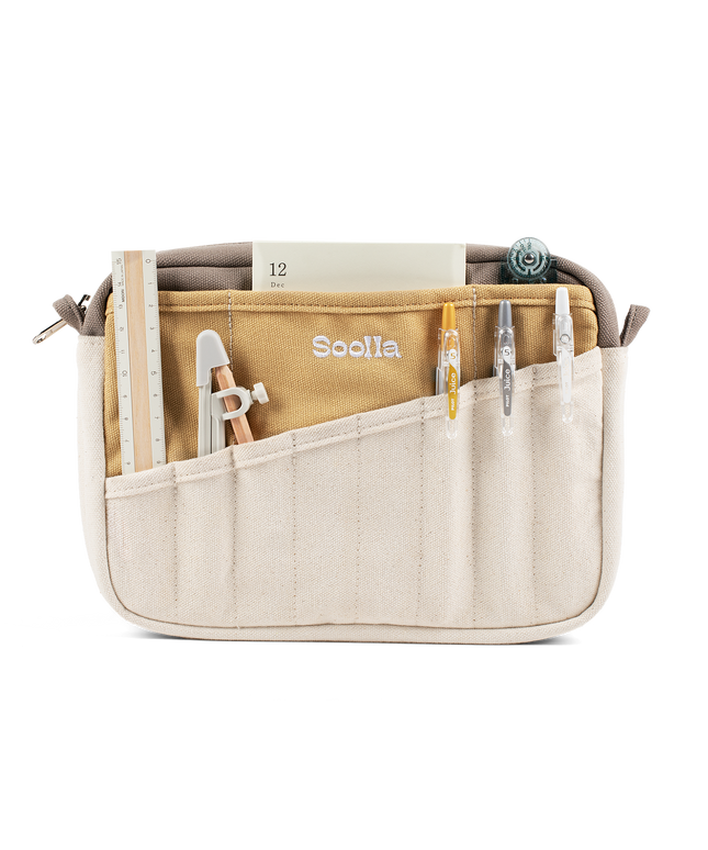 Forhåndsbestilling | Soolla® Studio Pouch | Driftwood | Hobbyveske