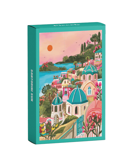 Santorini Sun Mini Puslespill, 99 Brikker