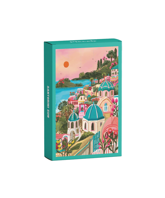 Santorini Sun Mini Puslespill, 99 Brikker