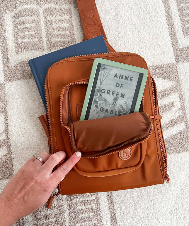 The Bookish Crossbody: Bows Books Flowers