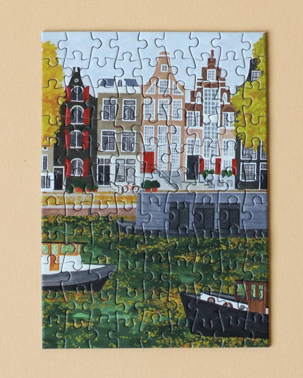Amsterdam Mini Puslespill, 99 Brikker