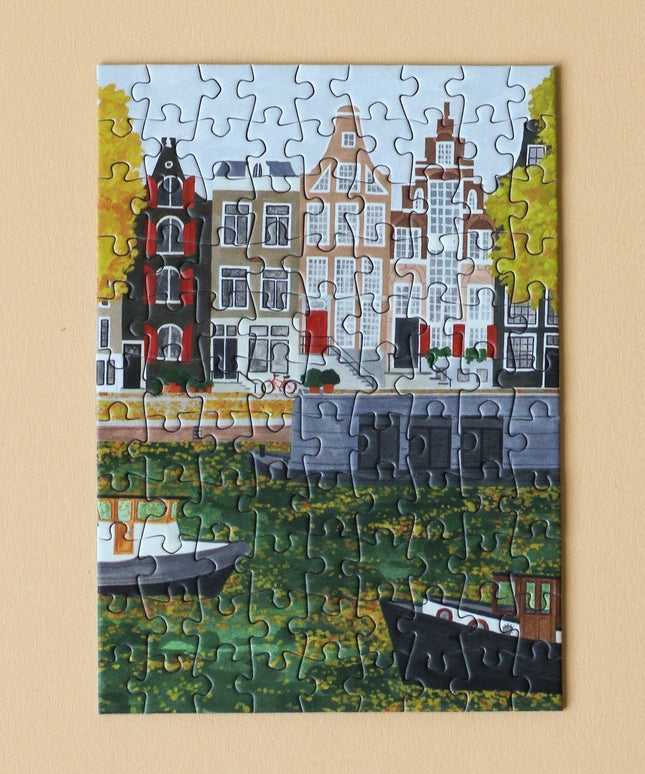 Amsterdam Mini Puslespill, 99 Brikker