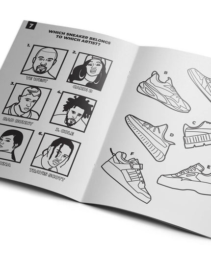 Sneaker Activity Book
