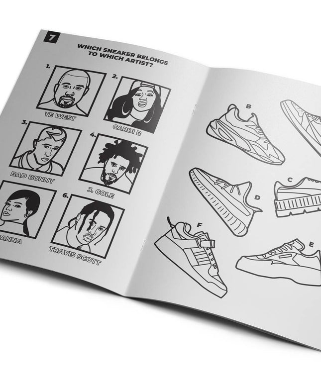 Sneaker Activity Book