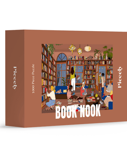 Book Nook Puslespill 1000 Brikker