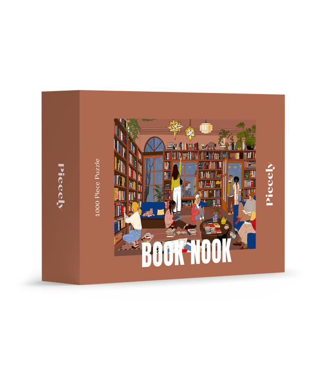 Book Nook Puslespill 1000 Brikker