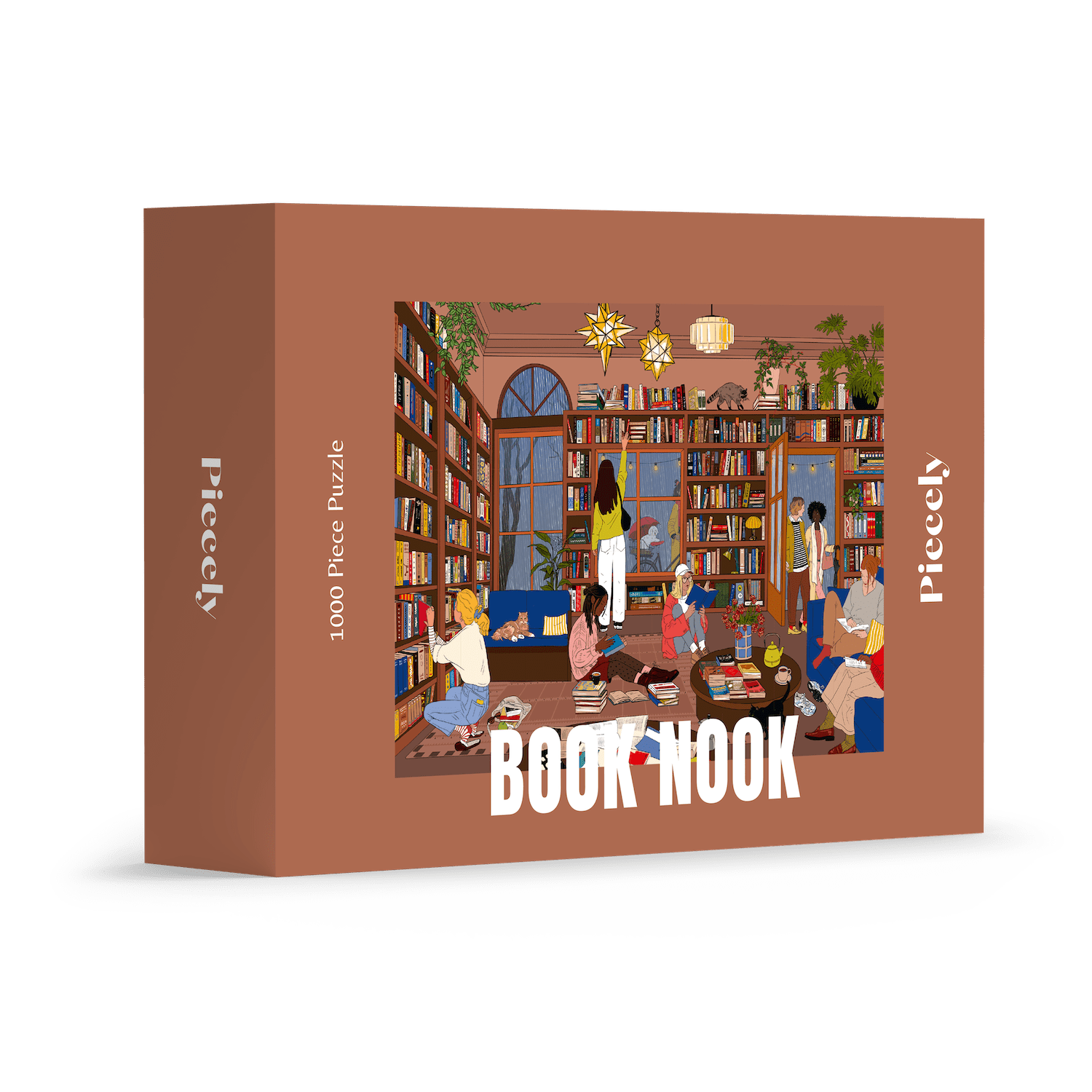 Book Nook Puslespill 1000 Brikker