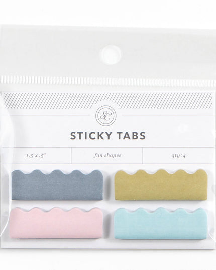 Forhåndsbestilling: Sticky Note Tabs | Bølgete Pastel