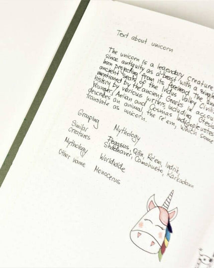 Bullet Journal / Notatbok med Prikker | Spiral Binding | Kitties