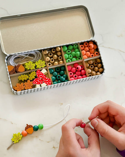 Skogsinspirert Lag Ditt Eget Armbånd Sett | DIY Armbånd Gavesett
