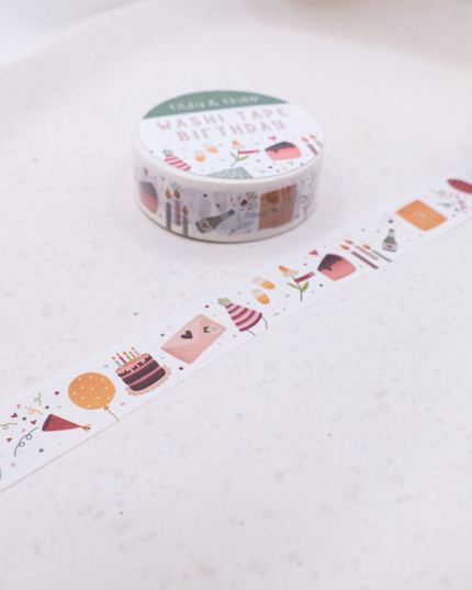 Washi Tape | Birthday | Tilda&Theo