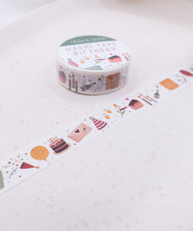 Washi Tape | Birthday | Tilda&Theo