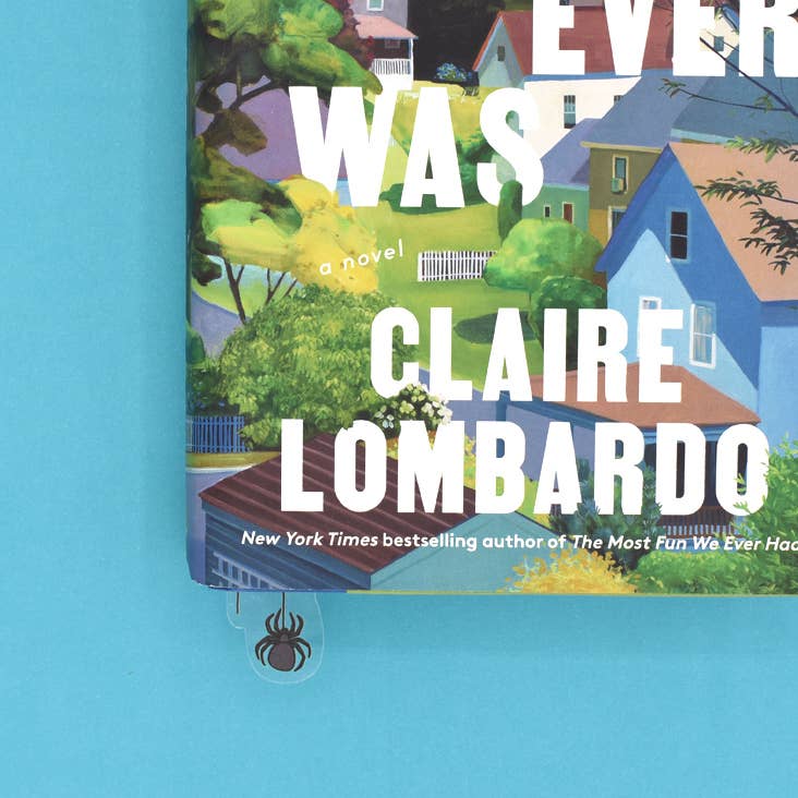 Edderkoppnett Bokmerke Die Cut