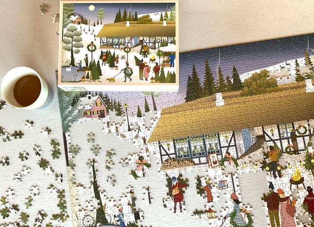 Puslespill | Christmas Tree Farm | 1000 Brikker