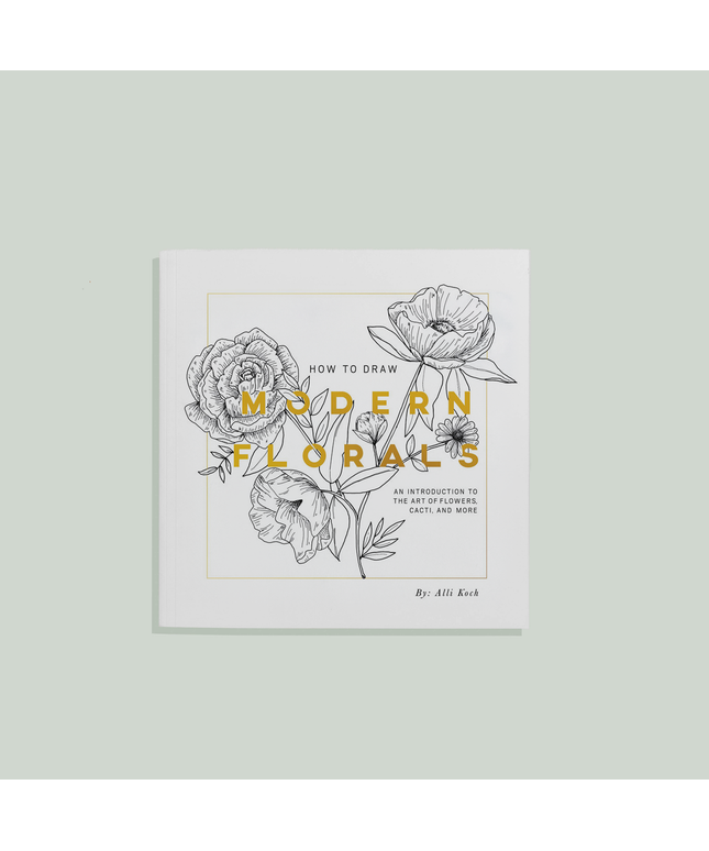 How to Draw Modern Florals