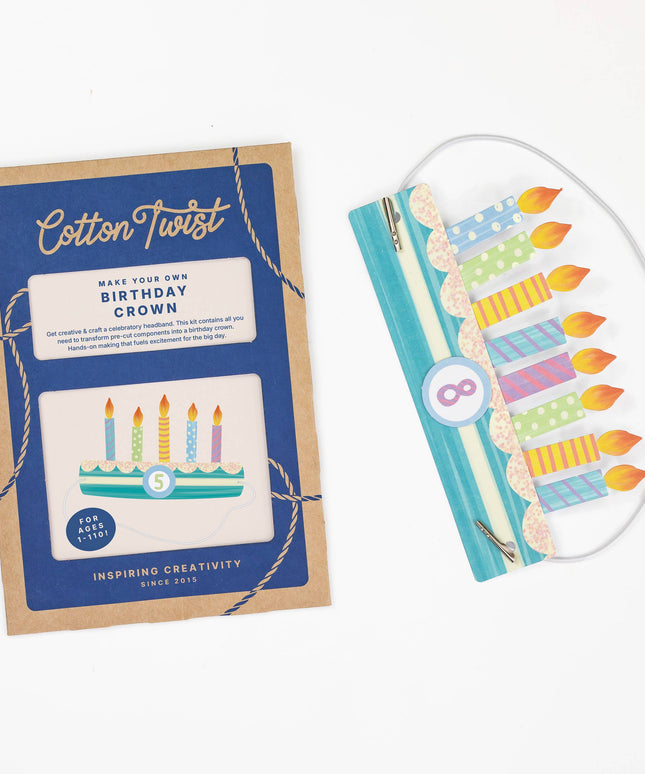 Lag Din Egen Bursdagskrone | DIY Hobbysett For Barn