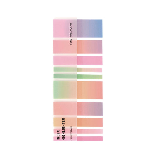 Rose twilight | Gjennomskinnelige selvklebende notislapper | Sidemarkører | Klistrelapper