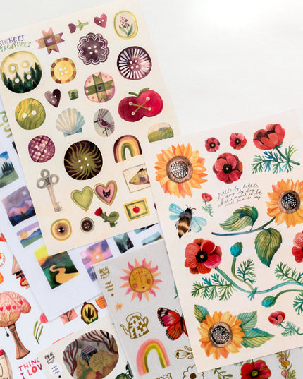Washi Klistremerkeark | November | A5