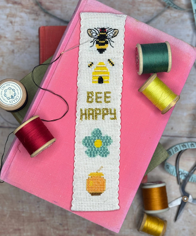 Honey Bee Bokmerke Broderingssett