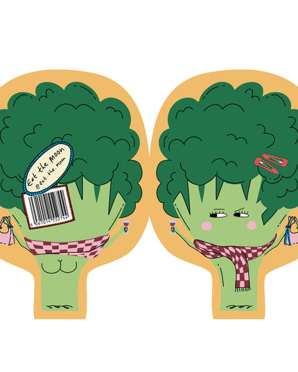 Gratulasjonskort | Hey Broccoli! Die Cut Kort