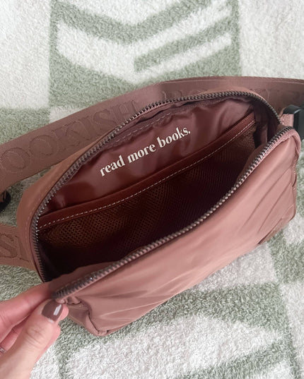 The Bookish Belt Bag: Cinnamon