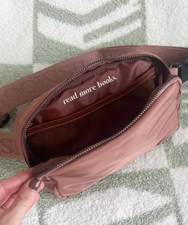 The Bookish Belt Bag: Navy