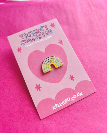 Pastel Rainbow - Mini Enamel Pin