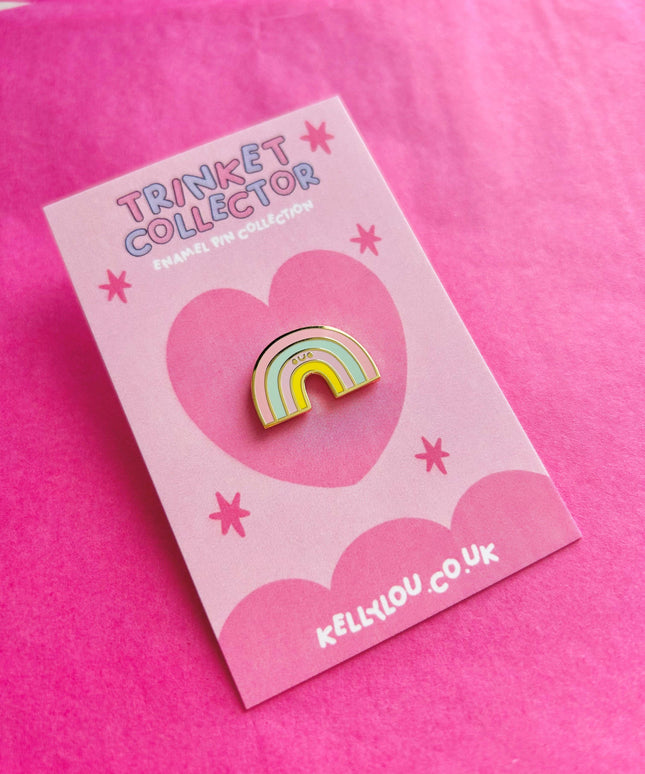 Pastel Rainbow - Mini Enamel Pin