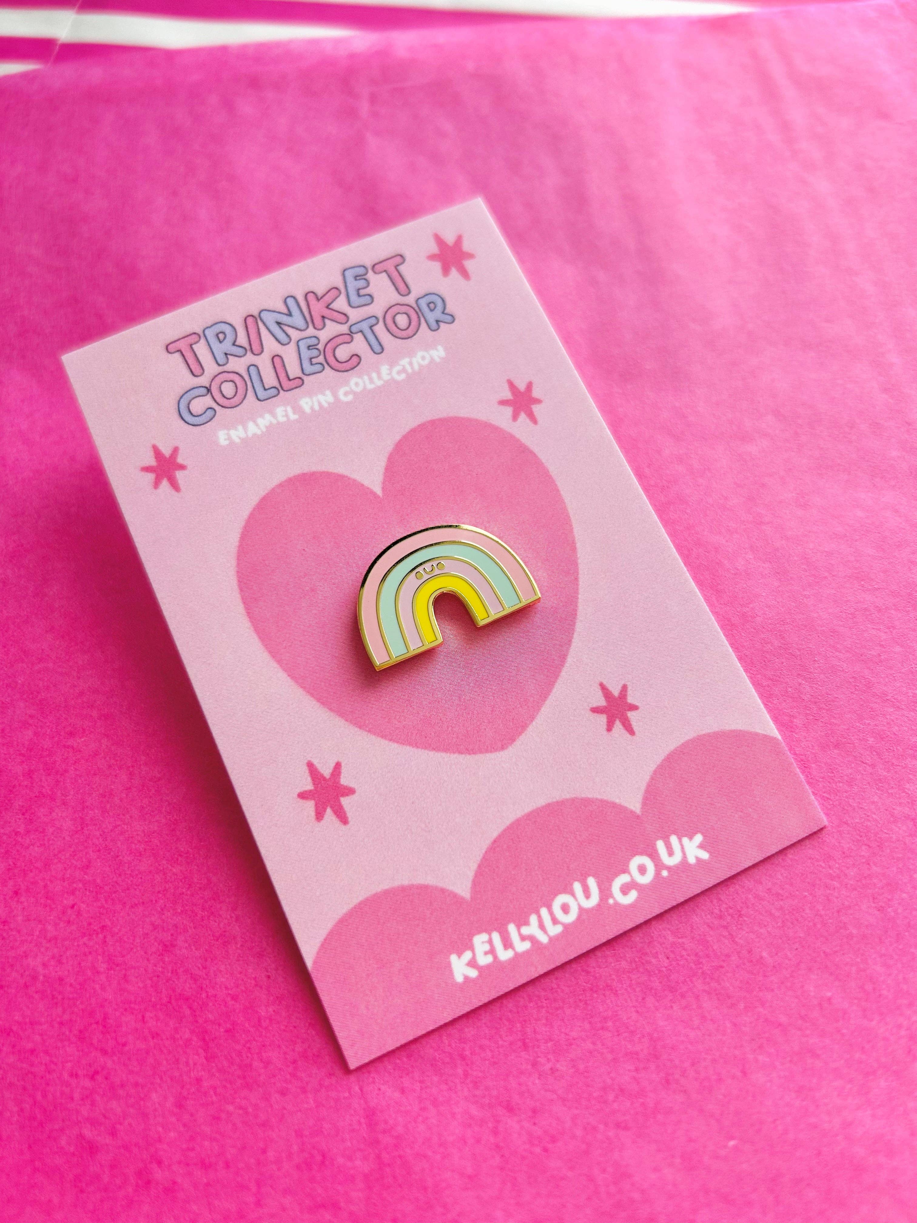 Pastel Rainbow - Mini Enamel Pin