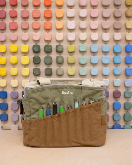 Forhåndsbestilling | Soolla Studio Artist Bag | Good Earth | Hobbyveske