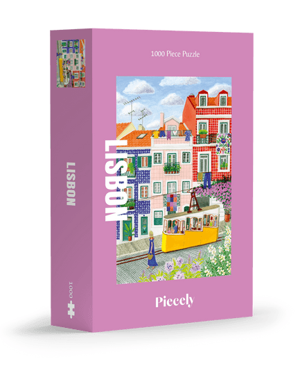 Lisbon Puslespill | 1000 Brikker