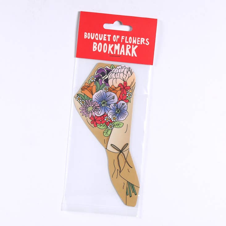 Blomsterbukett Bokmerke (det er die cut!)