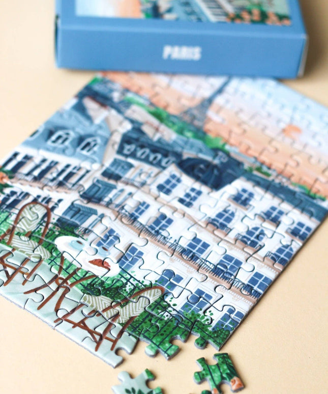 Paris | Mini Puslespill | 99 Brikker