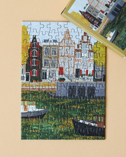 Amsterdam Mini Puslespill, 99 Brikker