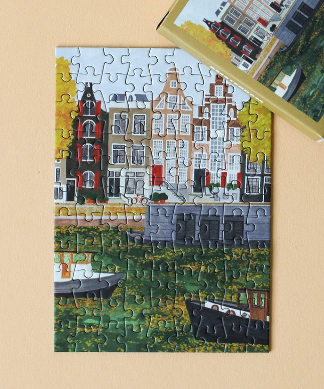 Amsterdam Mini Puslespill, 99 Brikker