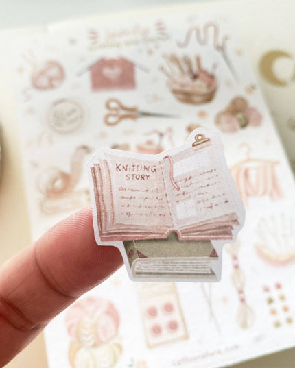 Klistremerkeark | Knitting & Crochet