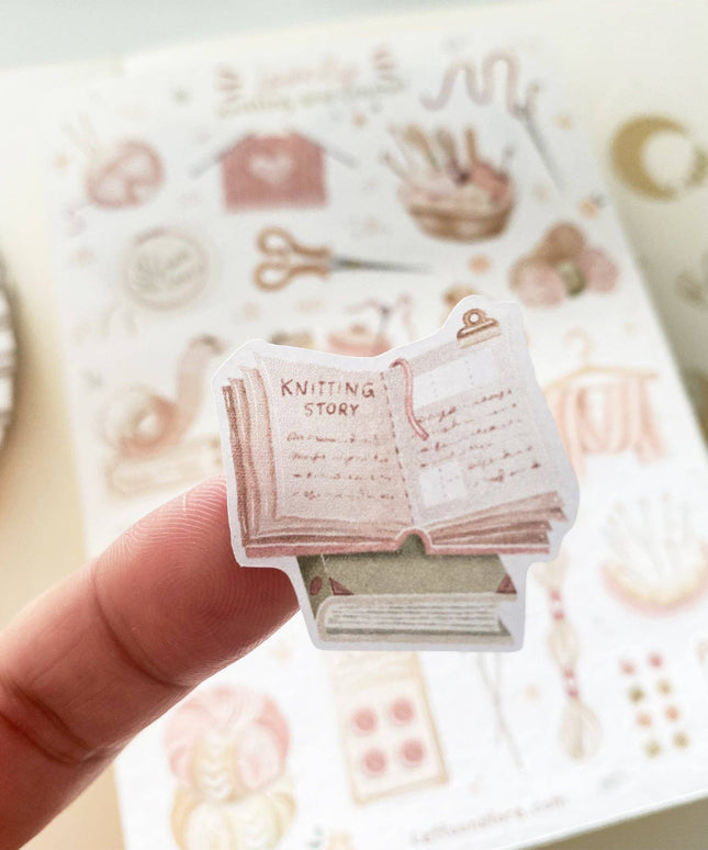 Klistremerkeark | Knitting & Crochet