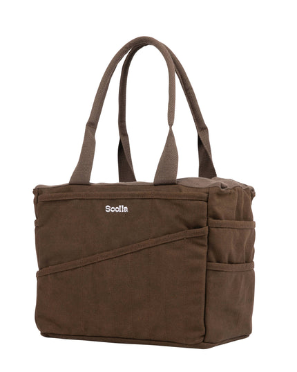 Forhåndsbestilling | Soolla Studio Artist Bag | Coffee Bean | Hobbyveske | Veske for Kreative Prosjekter