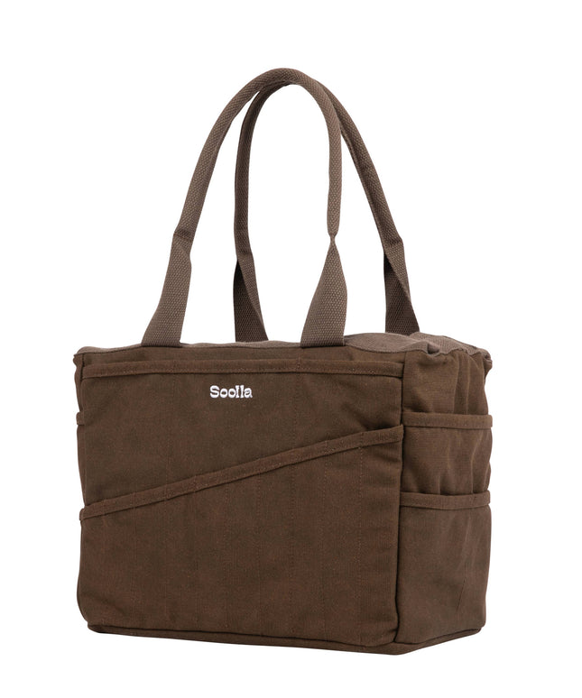 Forhåndsbestilling | Soolla Studio Artist Bag | Coffee Bean | Hobbyveske | Veske for Kreative Prosjekter