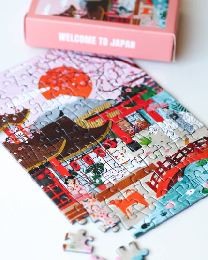 Welcome to Japan | Mini Puslespill | 99 Brikker