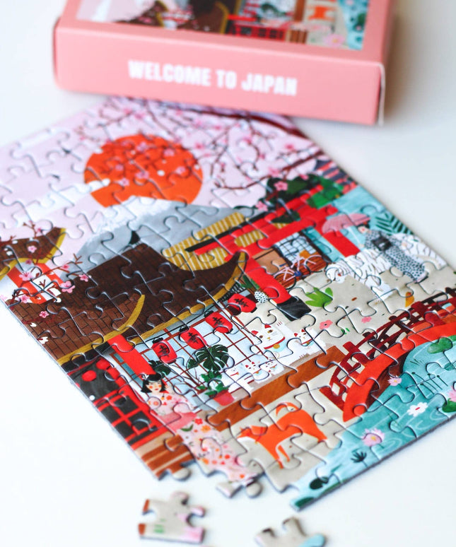 Welcome to Japan | Mini Puslespill | 99 Brikker